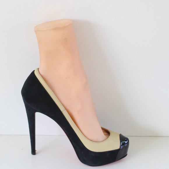 Christian Louboutin Black Mago Platform Pumps - Picture 6 of 13